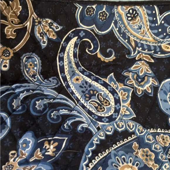 Vera Bradley Black and Gold Paisley 3 Piece Set - Picture 13 of 16